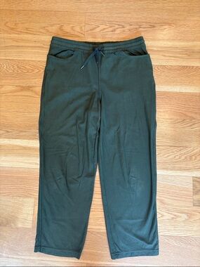 Athleta  Dark Green Drawstring pants